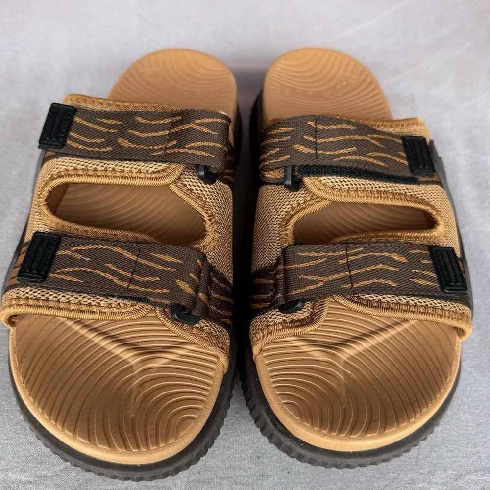 Size 10.5 -‎ KuaiLu Mens Orthotic Sandals Athletic Thick Cushion Recovery Slides